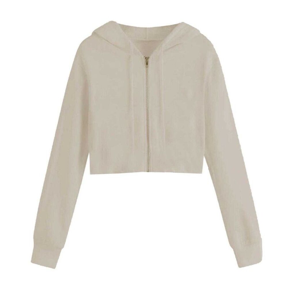 Miso Womens/Ladies Full Zip Hoodie / Sand